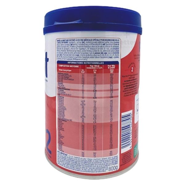 Picot AR 2 Lait en Poudre Anti-Régurgitations 6-12 mois - 800g