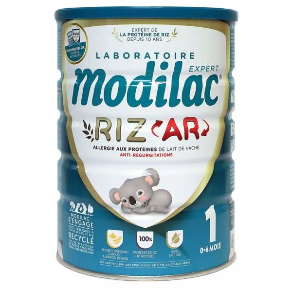 Modilac Expert Riz AR Lait Infantile 1ᵉʳ âge - 800g