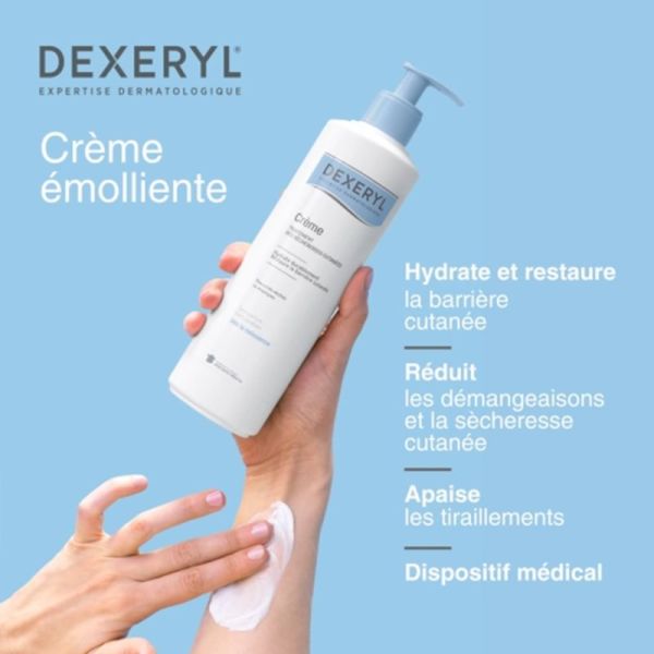 Dexeryl Crème Sécheresses Cutanées 250g – Traitement des états de sécheresse