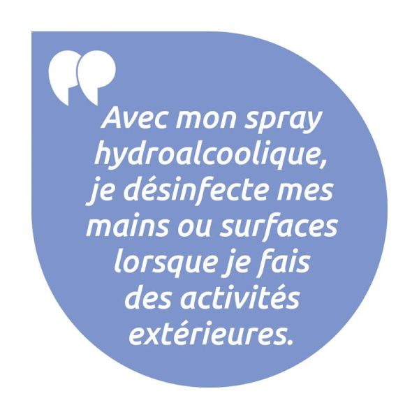 Baccide Spray Anti-viral Désinfectant Mains & Surfaces - 100ml - Fleur de Coton