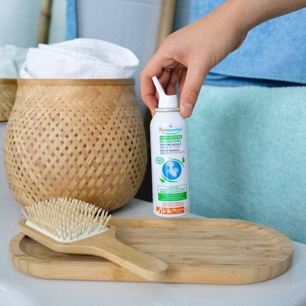 Puressentiel Hygiène Nasale Spray Jet Fort au Calendula Bio 100 ml – Nettoie en profondeur et apaise les fosses nasales