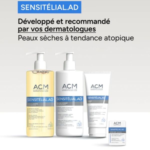 ACM Sensitélial.AD Stick SOS Stick - Apaise immédiatement et réduit le grattage localisé