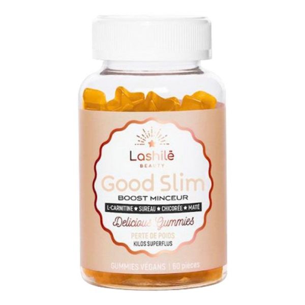 Lashilé Beauty Good Slim Boost Minceur Perte de Poids - Aide à Perdre du Poids - 60 Gummies