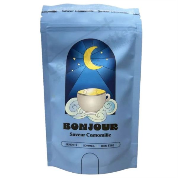 Bonjour Boisson Bien-être Saveur Camomille 180g/30 portions – Détente et sommeil