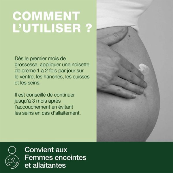 Pranarôm PranaBB Maternité Crème Massage Vergetures Bio 100ml – Élasticité et fermeté