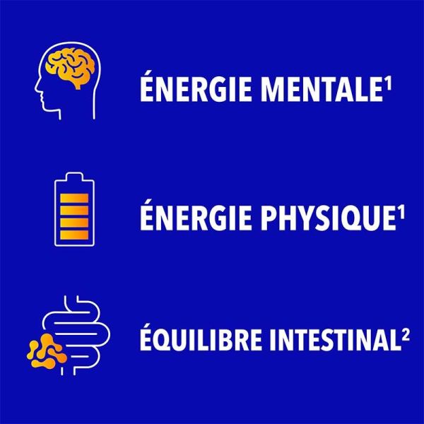 Bion3 Énergie Orange - Défense & Équilibre Intestinal - 60 gommes