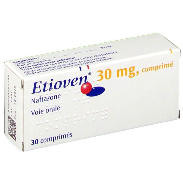 Etioven 30mg 30 comprimés