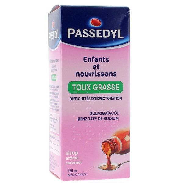 Passedyl sirop toux grasse bébé 125 ml