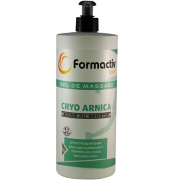 Formactiv Gel Cryo Arnica - 1 Litre - Soin musculaire et articulaire après l’effort