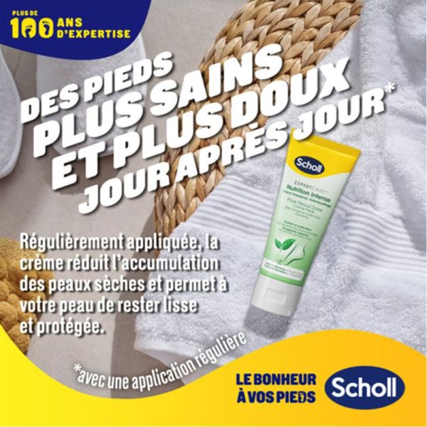 Scholl Crème Nutrition Intense Peaux Très Sèches 150ml – Réparation et douceur