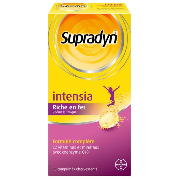 Supradyn Intensia 30 comprimés effervescents