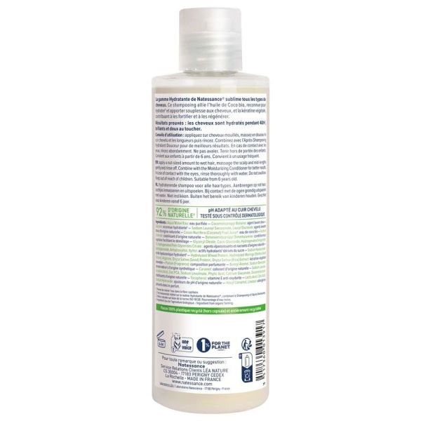 Natessance Shampooing Coco et Kératine Végétale 250 ml