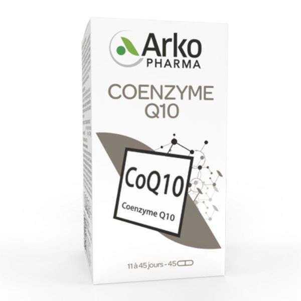 Arkopharma Arkovital Co Enzyme Q10 - 45 capsules - Vitalité et énergie cellulaire