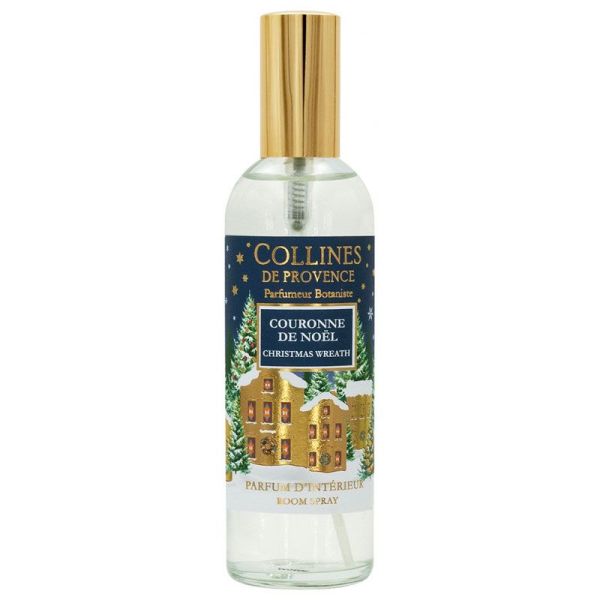 Collines de Provence Parfum d'Intérieur de Noël - Couronne de Noël - 100ml