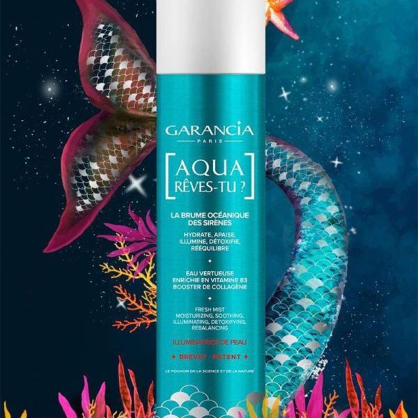 Garancia Aqua Rêves-Tu La Brume Océanique des Sirènes 200ml – Éclat et hydratation