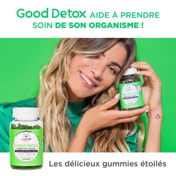 Lashilé Beauty Good Détox - 60 gommes