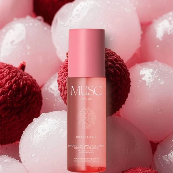 Musc Intime Sweet Litchi Brume Parfumée All Over 100ml – Parfum et douceur