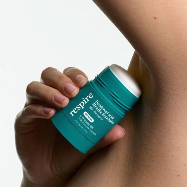Respire Déodorant stick Menthe Eucalyptus 50 g - Efficacité 48h
