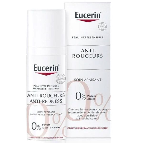 Eucerin Anti Rougeurs Soin Apaisant 50 ml - Peaux hypersensibles