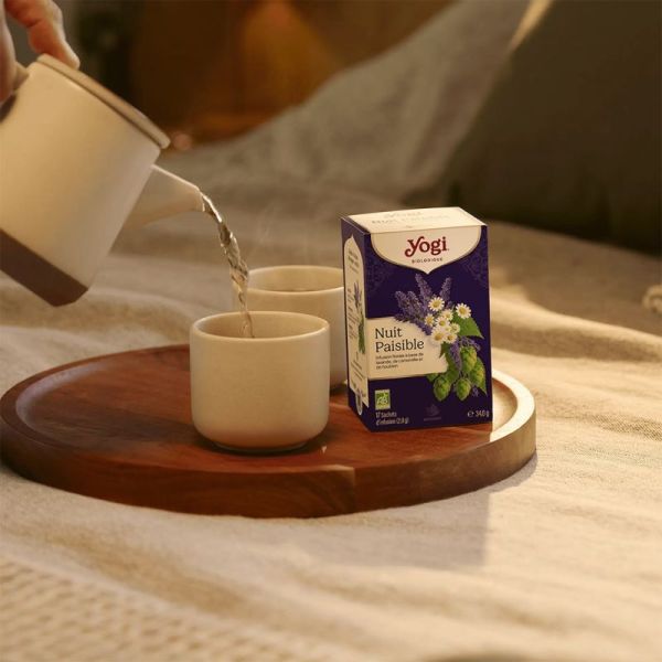 Yogi Tea Nuit Paisible 17 sachets – Infusion relaxante