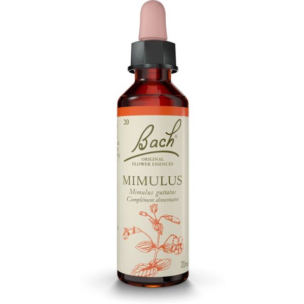 Fleurs de Bach Mimulus 20ml – Courage et assurance