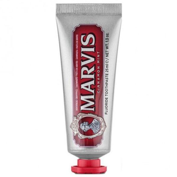 Dentifrice Menthe Cannelle Rouge - 25 ml - Fraîcheur intense et expérience gustative raffinée