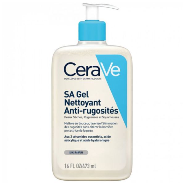 CeraVe SA Gel Nettoyant Anti-Rugosités 473ml