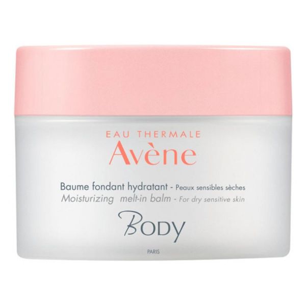Avène Body Baume Fondant Hydratant - 250 ml - Hydratation 24h et confort pour peaux sèches