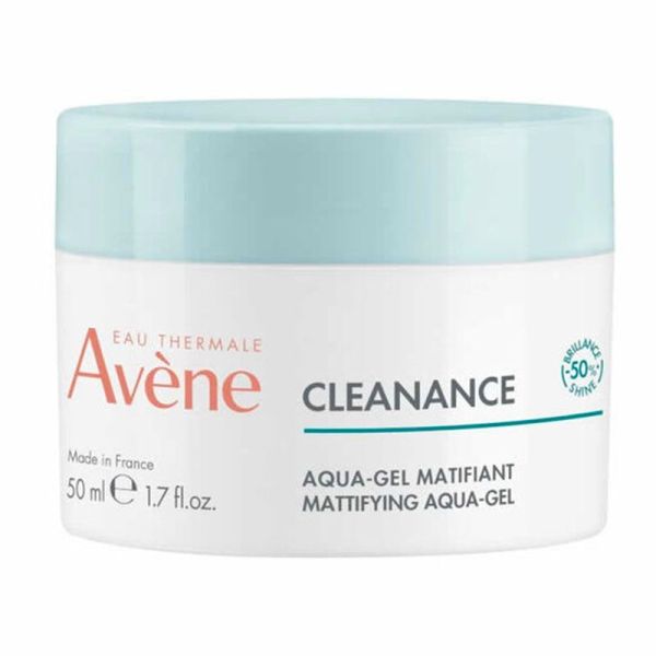 Avène Cleanance Aqua-Gel Matifiant - Apaise, Matifie et Hydrate la Peau - 50 ml