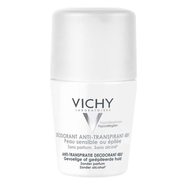 Vichy Déodorant Roll-On Anti Transpirant Peau Sensible 48h 50ml