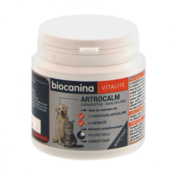 Biocanina Artrocalm - 90 g - Souplesse et Mobilité Articulaire