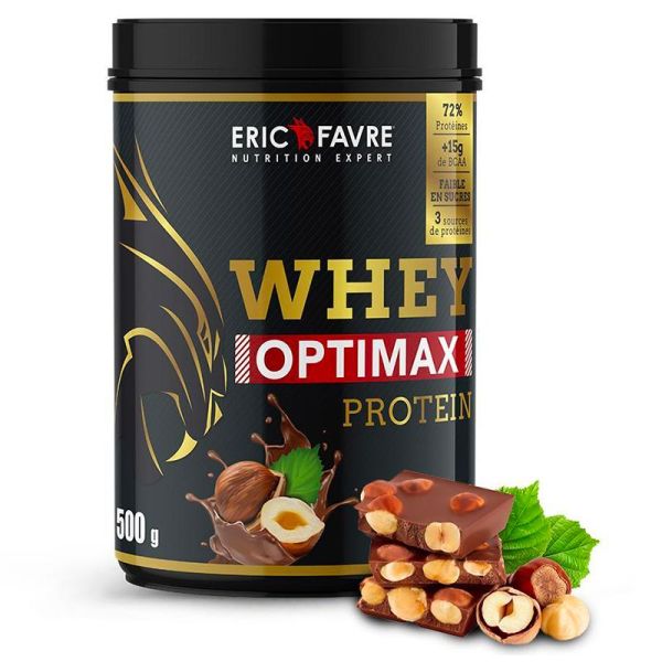 Eric Favre Whey Optimax Protein - 500g - Saveur Chocotella - Protéines de haute qualité