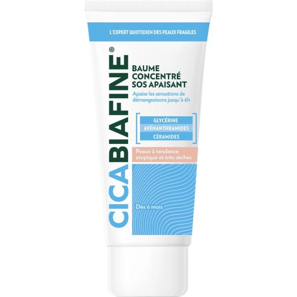 Cicabiafine Baume Concentré SOS Apaisant 75ml – Apaisement immédiat et nutrition