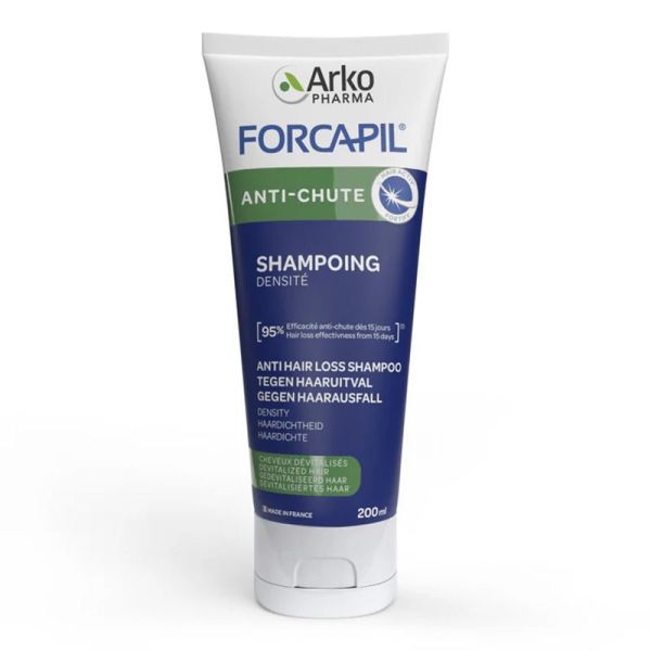 Arkopharma Forcapil Shampoing Anti-Chute - Redonne Force & Vitalité - 200 ml