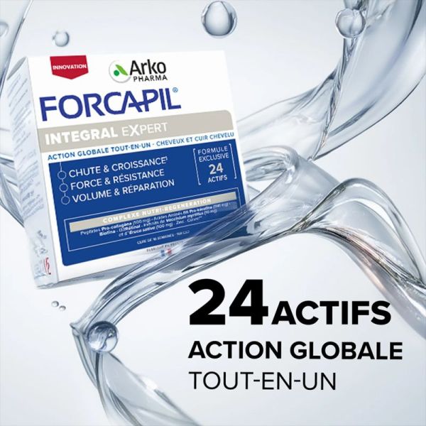 Arkopharma Forcapil Intégral Expert 168 Gélules – Chute, volume et force