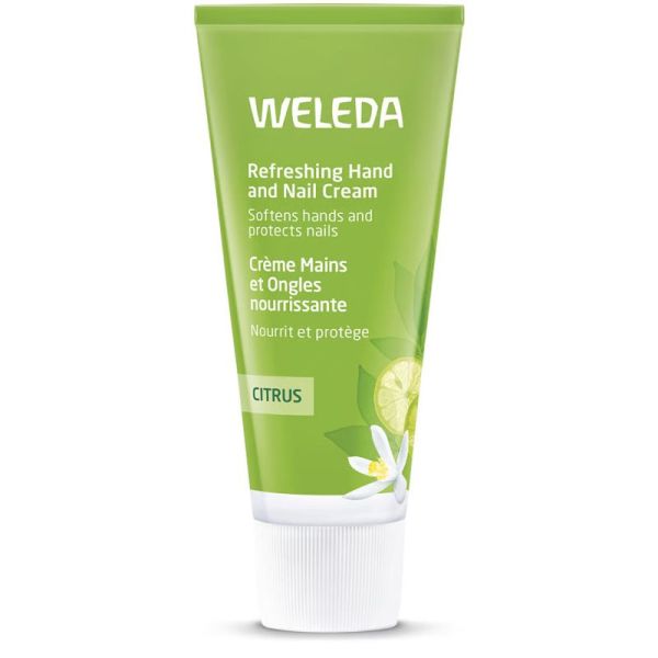 Weleda Citrus Crème Mains et Ongles Nourrissante 50ml – Hydratation et protection