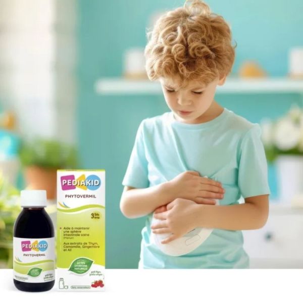 Pédiakid Phytovermil 125 ml – Protection et équilibre de la sphère intestinale