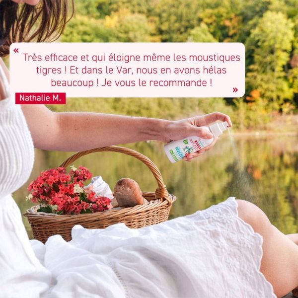 Puressentiel Anti-Pique Spray Répulsif Peaux Sensibles 100 ml – Protection jusqu'à 6h30 contre les moustiques et tiques