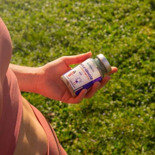 Nutri&co Brûle-Graisse 60 gélules Guarana & Agrumes - Augmentation du métabolisme de base et réduction de la masse grasse