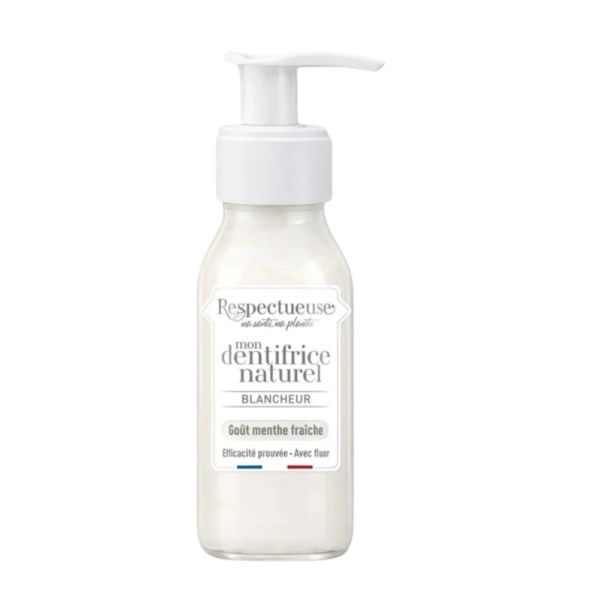 Respectueuse Dentifrice Naturel Blancheur 75ml – blancheur naturelle et protection douce