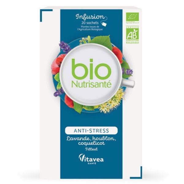 Nutrisanté Infusion Anti-Stress Bio - 20 Sachets