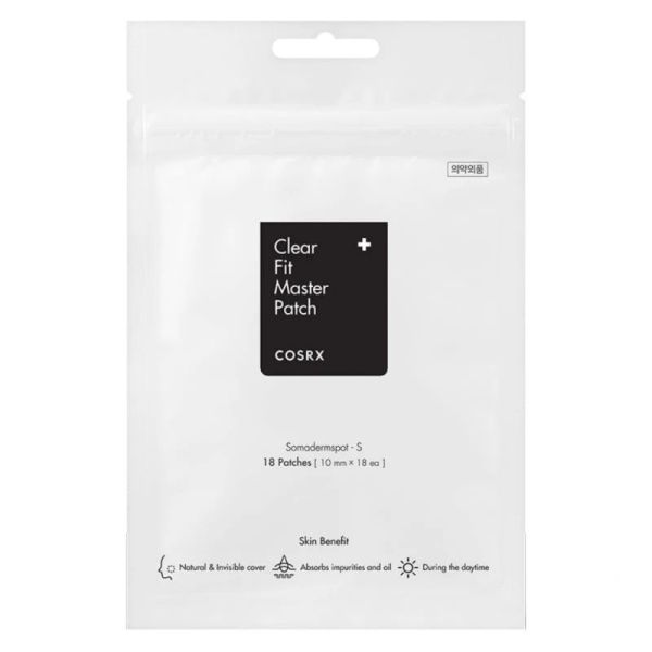 COSRX Clear Fit Master Patch 18 unités - Patchs hydrocolloïdes invisibles anti-imperfections