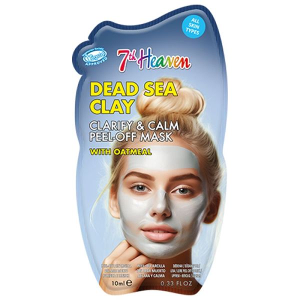 7th Heaven Masque à l'Argile de la Mer Morte et Avoine 1 Masque – Clarifie et apaise la peau
