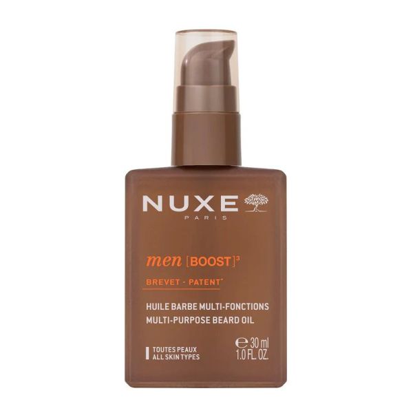 Nuxe Men [BOOST]³ Huile Barbe Multi-Fonctions - 30ml