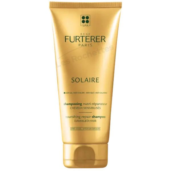 René Furterer Solaire Shampoing Nutri-Réparateur - 200 ml - Cheveux Exposés au Soleil