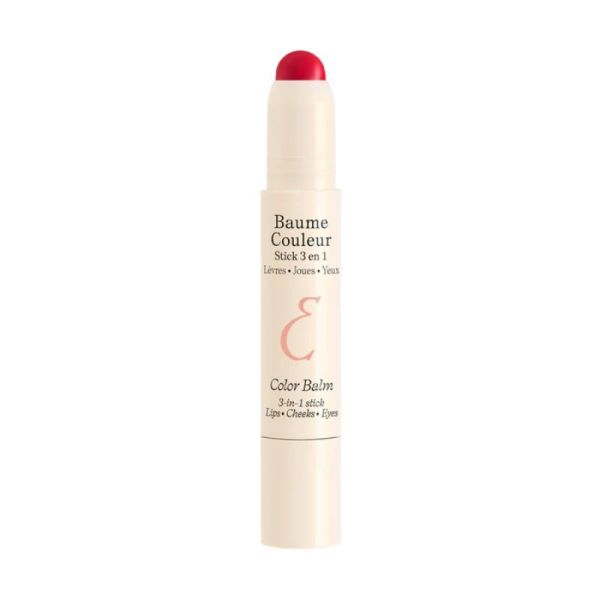 Embryolisse Secret de Maquilleurs Baume Couleur Stick 3 en 1 Rouge Intense - 2,5g