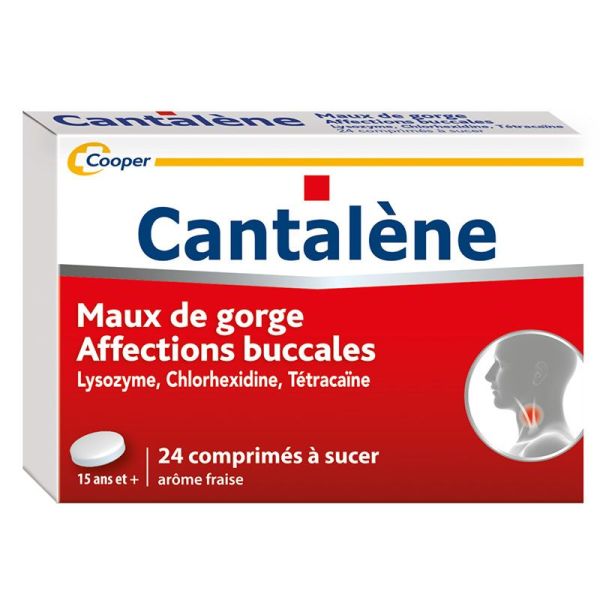 Cooper Cantalène 24 comprimés