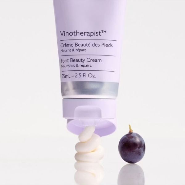 Caudalie Vinothérapist Crème Beauté des Pieds au Beurre de Karité 75ml - Nourrit et répare les pieds secs