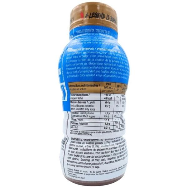 Eric Favre Shake Protein Saveur Chocolat 320 ml - Boisson hyperprotéinée pour le développement musculaire
