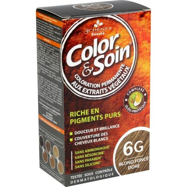 Les 3 Chênes Color Soin Blond Foncé Doré 6G
